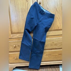 Amazon Essentials Slim Fit Pants Men's 28x28 Navy Business Casual NEW NEVER WORN